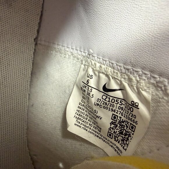 Nike Blazer Mid 77 White/Sail-Black CZ1055-100 Women's Size 6 - Picture 6 of 9